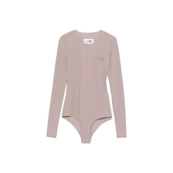MM6 Maison Margiela Crewneck Long Sleeved Jumpsuit