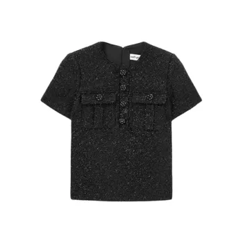 Self portrait Regular T Shirt Women's Classic Black