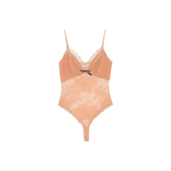 Self portrait Dot pattern Mesh Bodysuit