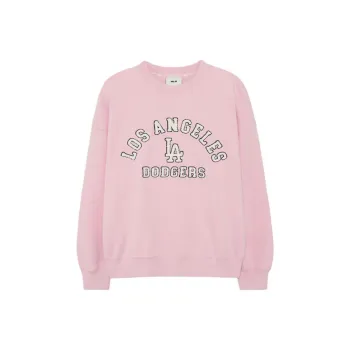 MLB Los Angeles Dodgers Sweatshirts Women's Pink