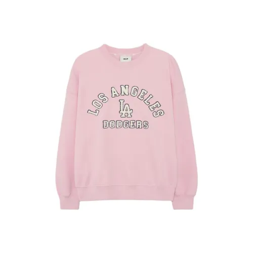 MLB Los Angeles Dodgers Sweatshirts Women's Pink