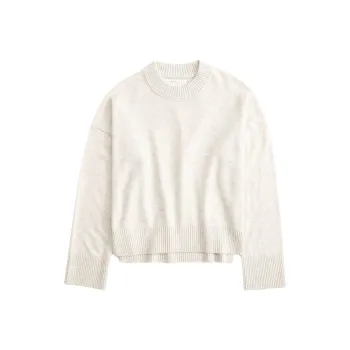 Abercrombie＆Fitch Cashmere Sweater Women's Cream