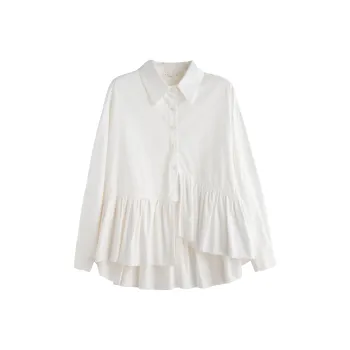 Tonlion Shirt Women's Raw White
