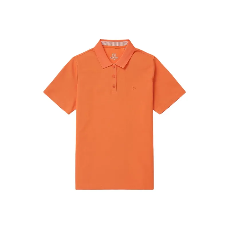 KOLON SPORT Polo Shirt Women's Orange-0