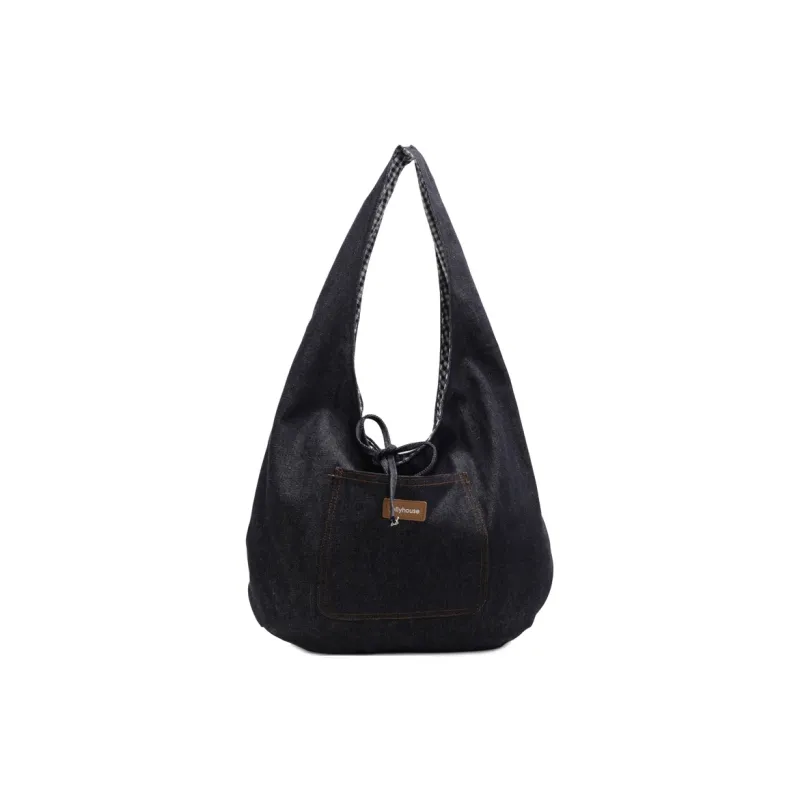 Yalu Denim Shoulder Bag Unisex Multicolor-2