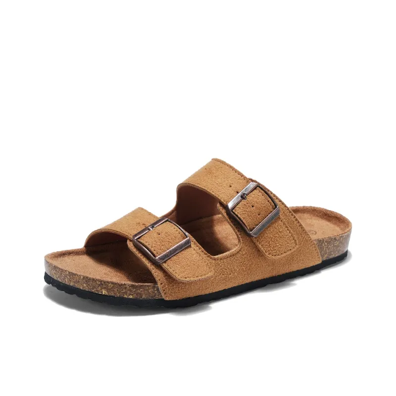 MESUCA Cork Sole Slip Resistant Slide Slippers Men's-10