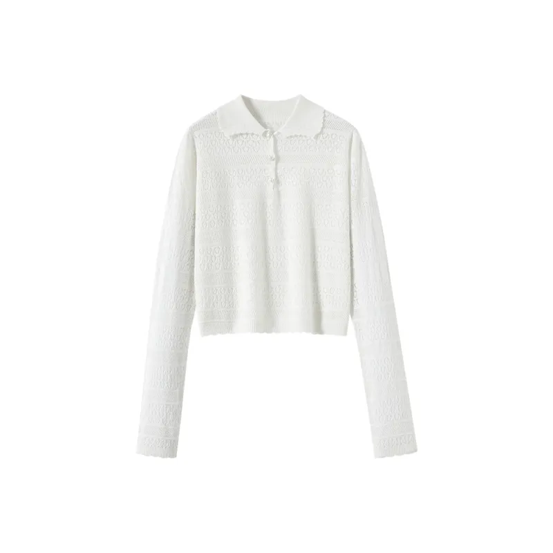 JINJU Knitwear Women's White-0