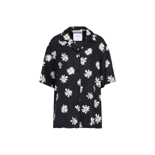 MOSCHINO Short Sleeved Floral Printed T Shirt
