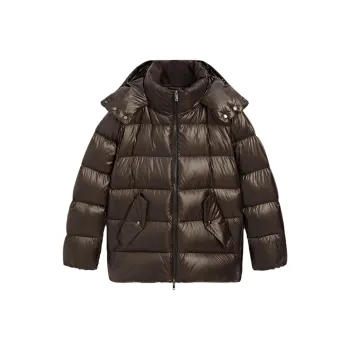 Massimo Dutti Down Jacket Women's Brown