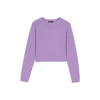 Maje Cropped Cashmere Sweater