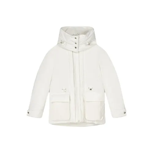 FILA Down Jackets Women's Ice Cream White