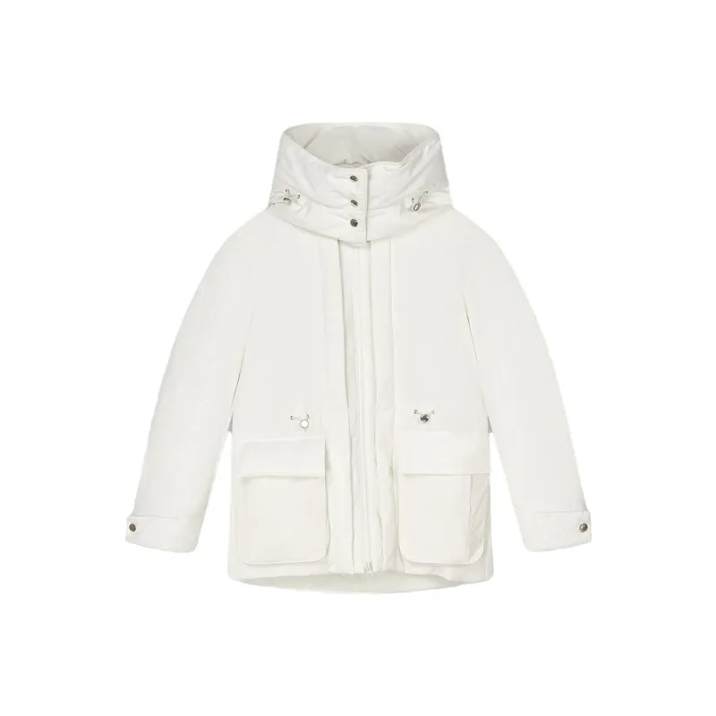 FILA Down Jackets Women's Ice Cream White-0