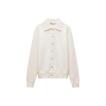 ZARA Cashmere Sweater Women's Natural Color