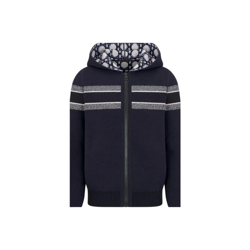 DIOR FW24 Cashmere Sweater Women's Blue-0