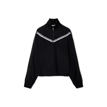 OFF-WHITE Zip-Up Straight Hem Track Jacket