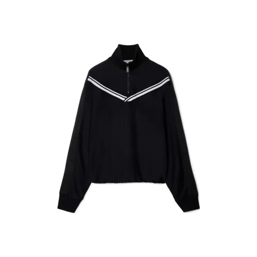OFF-WHITE Zip-Up Straight Hem Track Jacket
