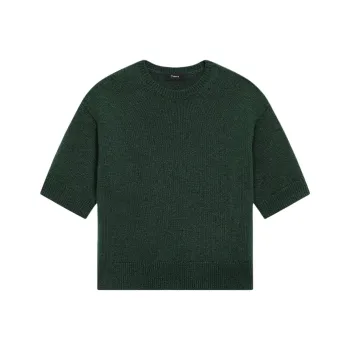 THEORY Cashmere Sweater Women's Hunter Green
