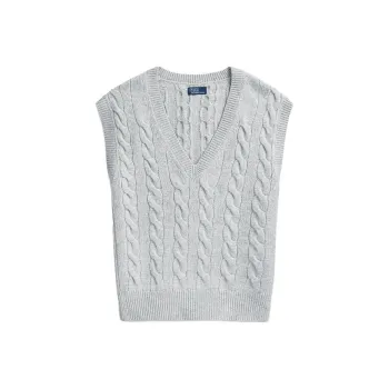 Polo Ralph Lauren Cable Knit Sleeveless Vest
