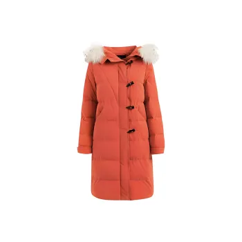 Olrain Down Jacket Women's Orange Red