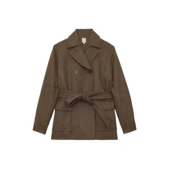 INES DE LA FRESSANGE Jackets & Coats Women's Brown