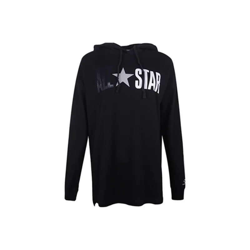 Converse ALLSTAR Sweatshirt Women's Black-0