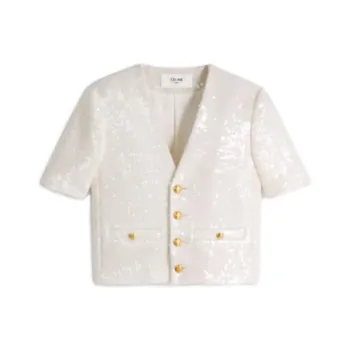CELINE Jackets Women's White