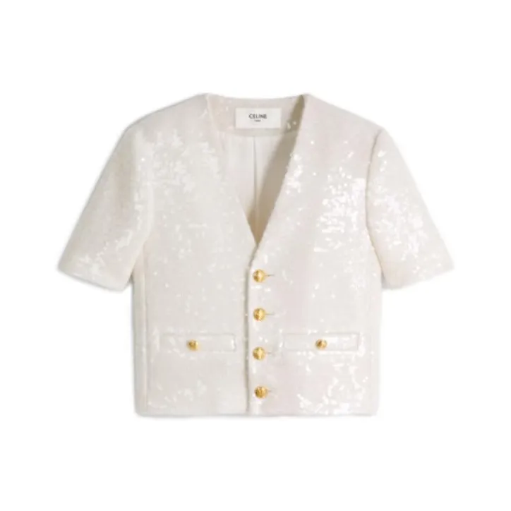 CELINE Jackets Women's White-0