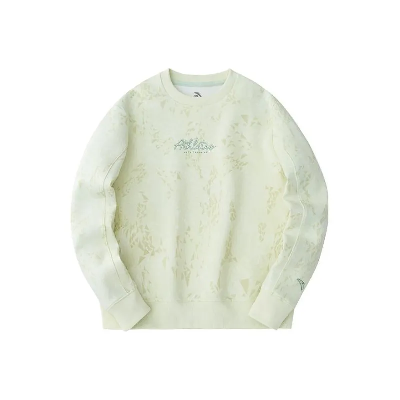 Anta Variety Training Collection Sweatshirt Women's Cactus Green/Full-Coverage Print-0