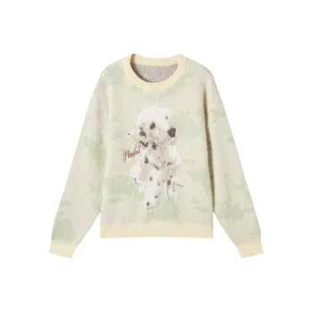 DIALOGUE Knitwear Women's Vanilla Green