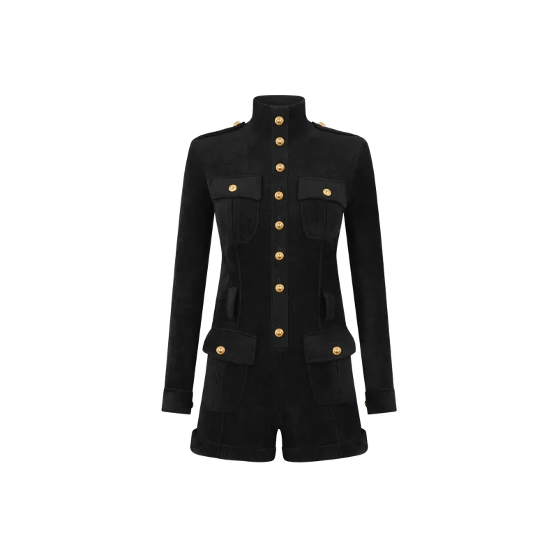 TOM FORD Velvet Playsuit-0