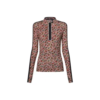 LOUIS VUITTON Winter Bloom Technical Top