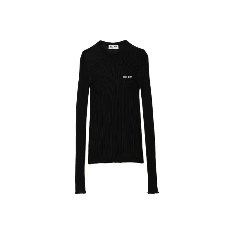 MIU MIU Cashmere Sweater Women's Black-0