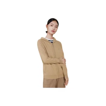 MIHUANG Cashmere Sweater Women's Light Camel
