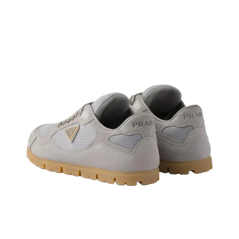 PRADA Trail Low Top Skateboard Shoes Women's Gray-2