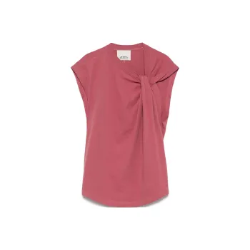 ISABEL MARANT Nayda Knot Detailed T Shirt