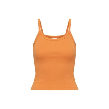 ARITZIA Tna HomeStretchTM Scoopneck Cami Tank Camisole Women's Sunstone Orange