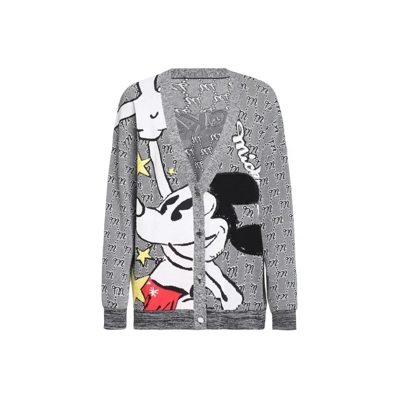 Ochirly Knitwear Women's Black Gray 070-0