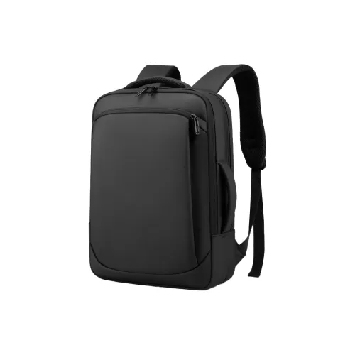 G FAVOR High Density Nylon Fabric Backpack Regular Men's Black/Gray