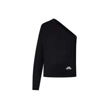 LOUIS VUITTON One-Shoulder Technical Knit Pullover