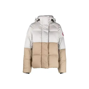 Canada Goose Junction Collection Regeneration Collection Down Jacket Women's Light Gray/Sandstone Brown/Mist Camouflage