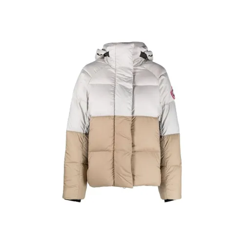 Canada Goose Junction Collection Regeneration Collection Down Jacket Women's Light Gray/Sandstone Brown/Mist Camouflage