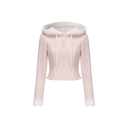 CHIWAWAMEME Sweatshirt Women's Ballet Pink