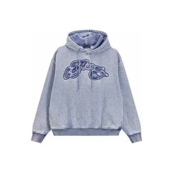 Ed Hardy FW24 Sweatshirt Women's Baby Blue