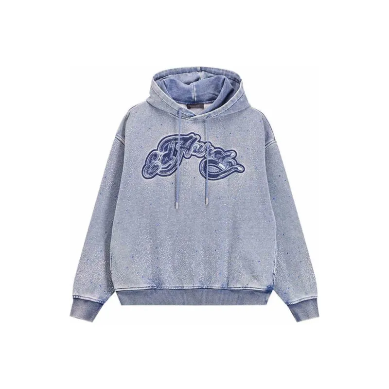 Ed Hardy FW24 Sweatshirt Women's Baby Blue-0