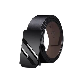 Warrior Split Cow Leather Belts Men's 3.3CM