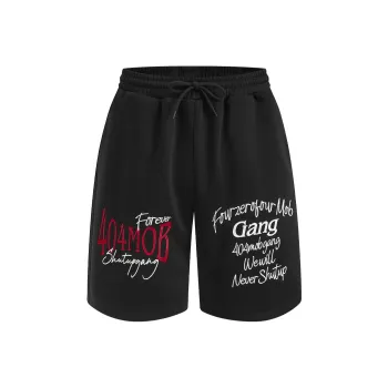404MOB GANG Casual Shorts Unisex
