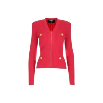 BALMAIN Jackets Women's Red