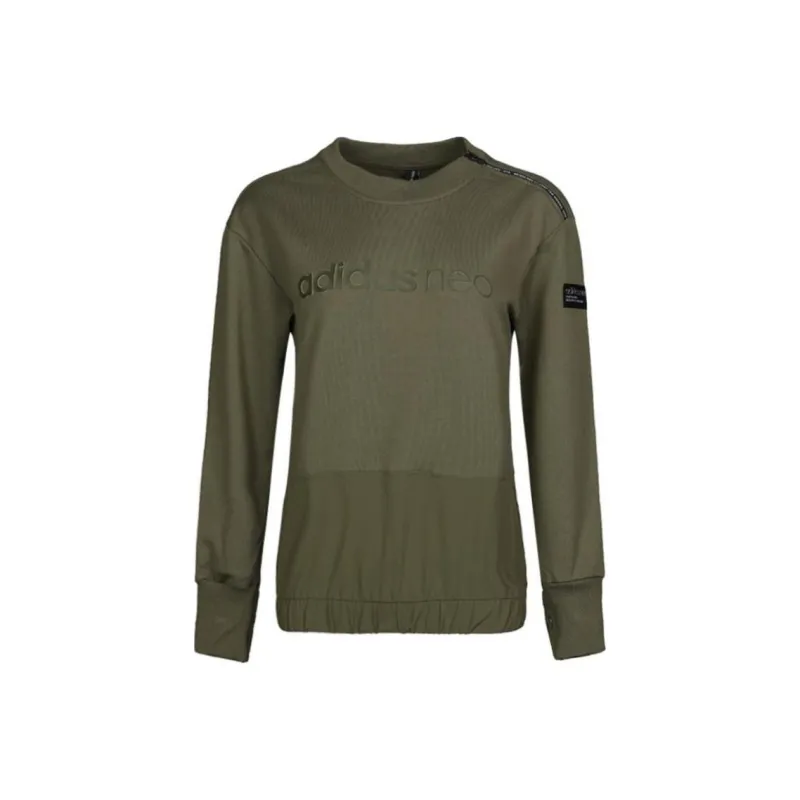 Adidas Neo Sweatshirt Women's Army Green-0