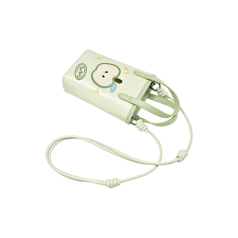 TOUTOU Synthetic Leather Handbag Regular Women's Matcha Green-3