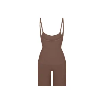 SKIMS BUTT LIFTING OPEN BUST BODYSUIT Bodysuits Women's JASPER/Green Jade